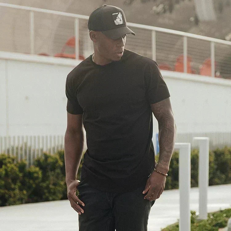 Fitted T-Shirt – Close-Cut Sleeves & Smooth Fit