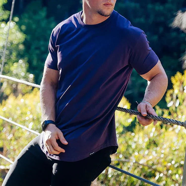 Fitted T-Shirt – Close-Cut Sleeves & Smooth Fit