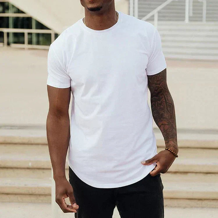 Fitted T-Shirt – Close-Cut Sleeves & Smooth Fit