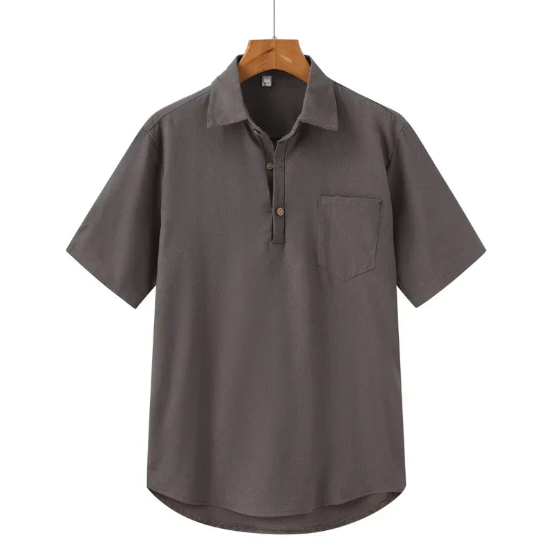 Polo Shirt – Button Front & Straight Fit