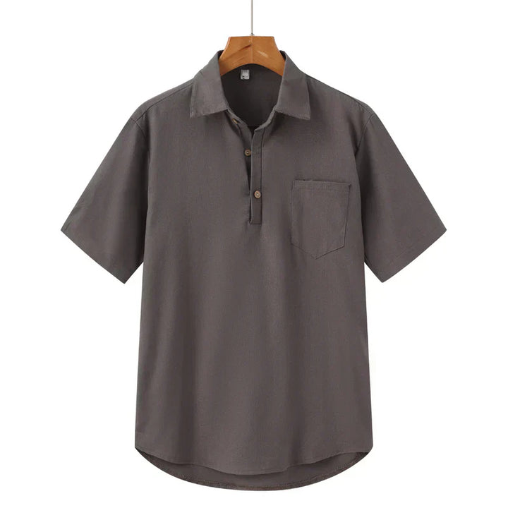 Polo Shirt – Button Front & Straight Fit