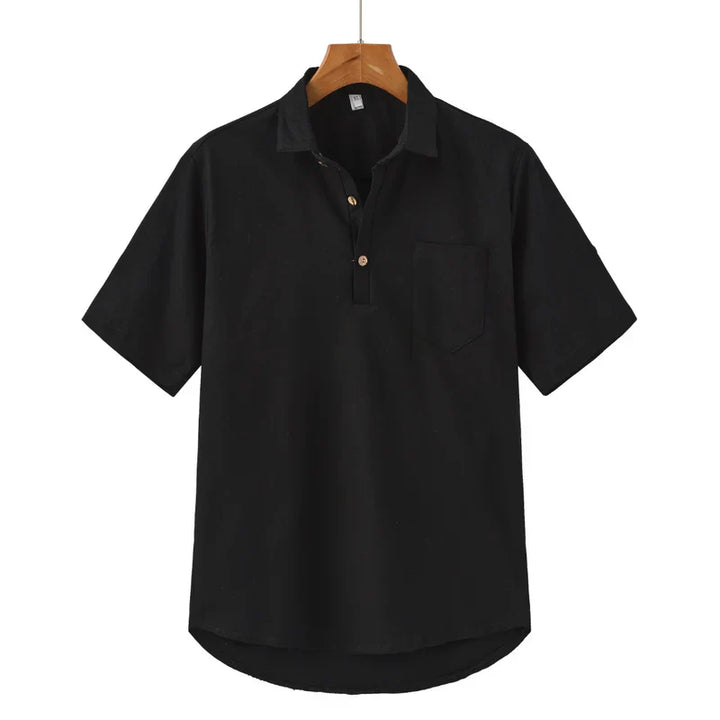 Polo Shirt – Button Front & Straight Fit