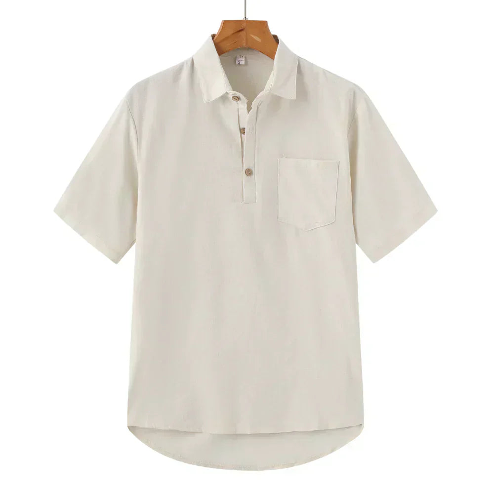 Polo Shirt – Button Front & Straight Fit