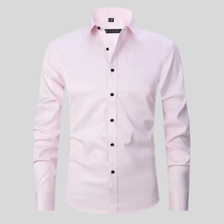Shaped Shirt – Button Front & Smooth Stretch Finish