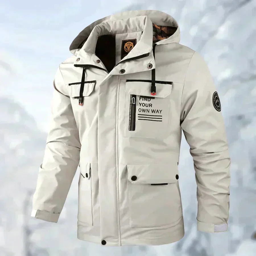 Utility Jacket – Adjustable Hood & Insulated Lining