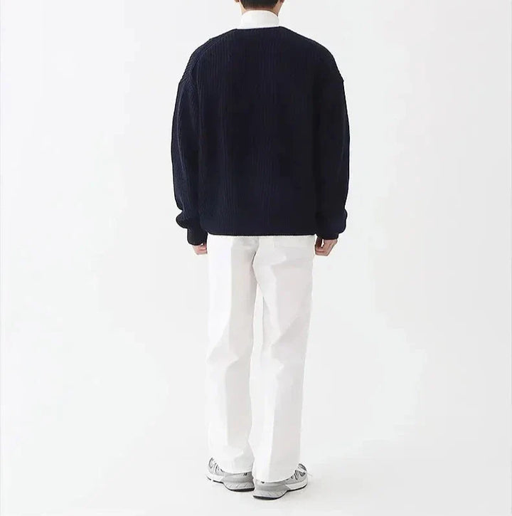 Zip Jumper – Ribbed Texture & Relaxed Fit