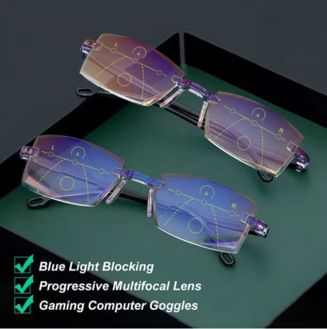 Ultrakönnyű és intelligens Kék sugár olvasószemüveg (1+1 ingyenes)